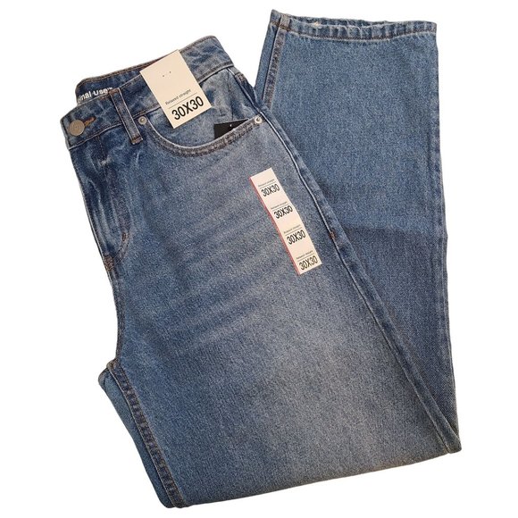 Original Use Jeans Original Use Mens Relaxed Straight Leg Jeans